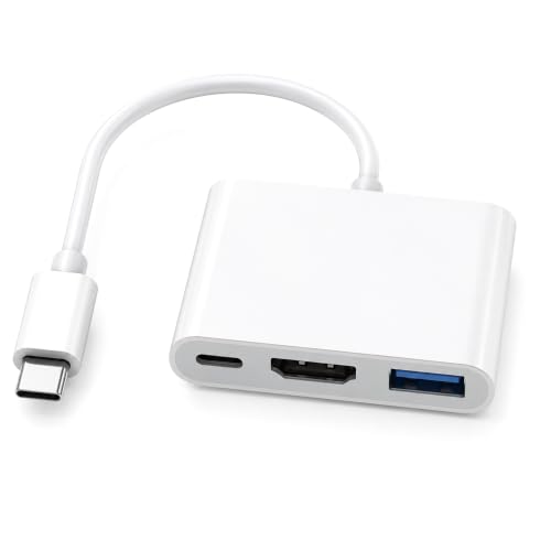 Image of Verilux 3 in 1 USB C to HDMI Adapter 4K 60Hz Video Output Hub