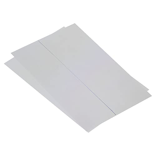 PATIKIL Polarizado Película Hojas, 2 Paquetes Adhesivo Polarizador Lineal Polarizador Filtro para Exhibición, Fotografía, Iluminación, 100mmx155mm, 90 Grados