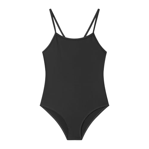 One Piece Swimsuit Quick Dry Bathing Suits Kids Cross Shoulder Strap Beach Swimwear for 5-14 Years