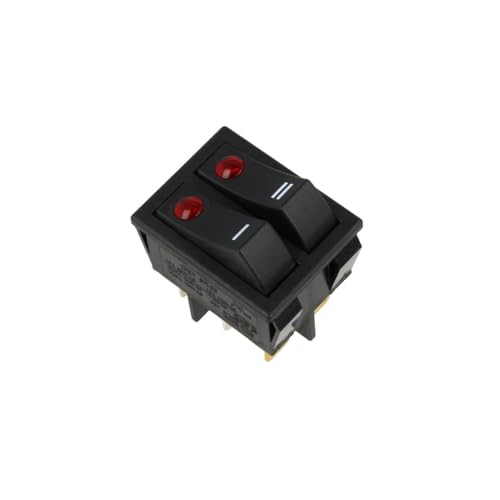 Interrupteur double lumineux pour radiateur Delonghi 5108007600