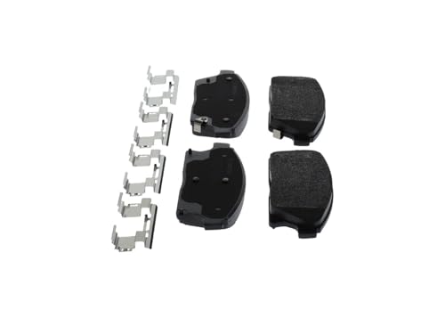 Bosch BP1356 - Pastiglie Freni Auto, Asse Anteriore - Qualità Bosch - Riduzione Del Rumore E Della Polvere - Certificazione ECE-R90 - Senza Rame - 1 Confezione Da 4 Pastiglie - Con Accessori - 4
