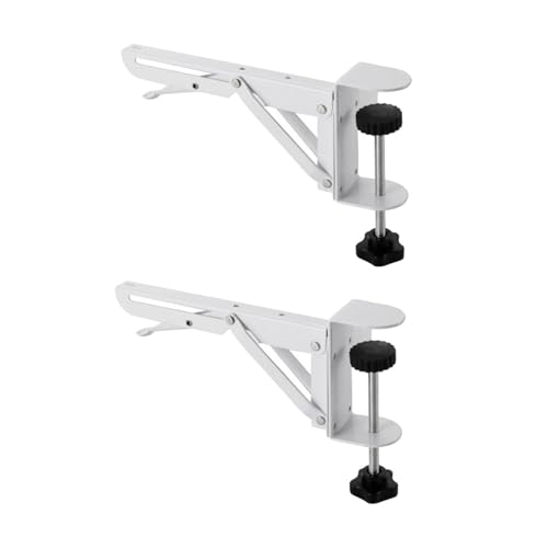 Support de clavier pliable robuste avec fixation à pince sans perçage