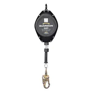 Guardian Fall Protection 42003 Velocity Cable SRL 50 ft. Self Retracting Lifeline with Carabiner & Connector,50 ft