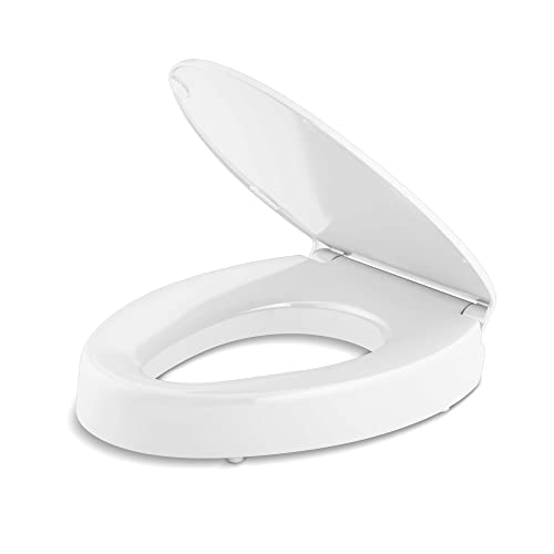 Kohler 25875-0 Hyten Elevated Quiet-Close Elongated Toilet Seat thumb #6