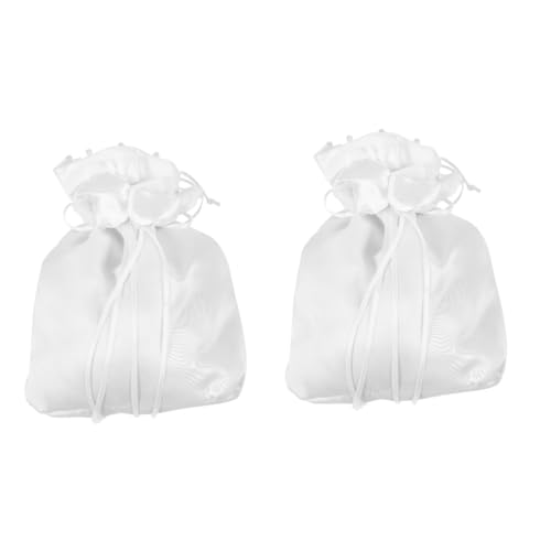 Pochette de mariage VALICLUD en satin et perles délicates, l'accessoire haut de gamme
