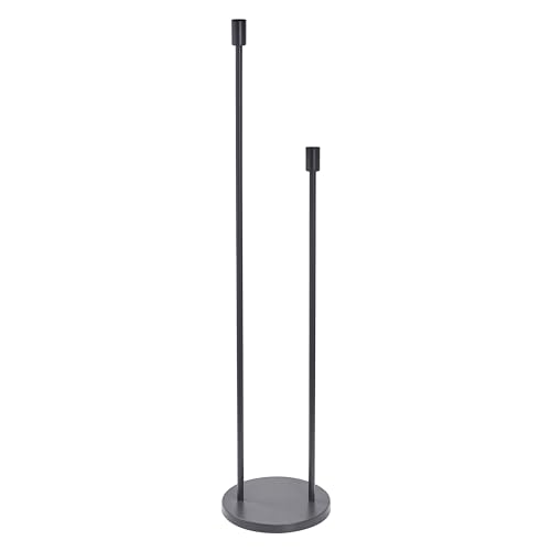 Lámpara de pie E27 para iluminar esquinas oscuras con doble soporte gris oscuro 4