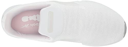 Reebok Women's DailyFit DMX First Walker Shoe, White/Quartz Glow/Pure Grey, 9