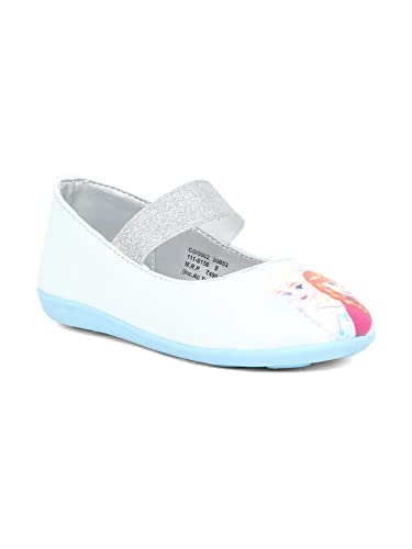 Disney Girls Aqua Multicolor Belle Flats UK 9 (1110456)