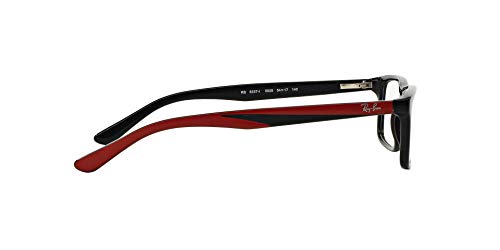 Image of Ray-Ban Unisex Clear Lens Rectangle Frames - 0RX5337I