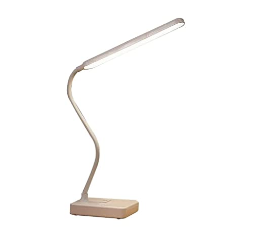 JYARZ Lampara Escritorio para Oficina Estudiante Dormitorio Lámpara De Escritorio Escritura LED Protección Ocular Lámparas Mesa Recargable Portátil Lectura Cabecera Moderno Flexo Escritorio