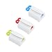 3pcs Exprimidor de Tubos de Plástico,Exprimidor de Pasta de Dientes Rodante Apretadores de Tubos Rodando Tubo de Exprimidor de Pasta Dientes Dispensador de Pasta de Dientes para Accesorios de Baño