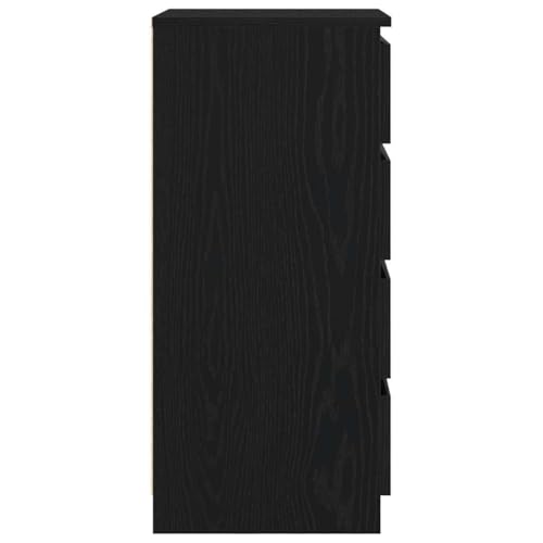 Cómoda con 4 cajones de madera de 37,5 cm de ancho para dormitorio 8