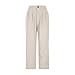Summer Pants for Women Casual High Waist Solid Color Spring Straight Leg Loose Fit Pant Fashion Cropped Trousers S-3XL