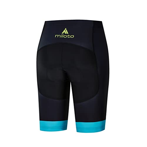 Uriah Women's Cycling Shorts 3D Coolmax Gel Padded Green Yellow Size Xl(Cn) #TOP2
