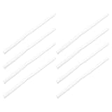 PAMINGONO 8 Stück Laufgitter Stützstangen 64,4cm Schwammummantelte Stahlrohre als Ersatz für Spielzaunpfosten Geräuschdämpfendes Sicherheitszubehör für Innenbereiche und