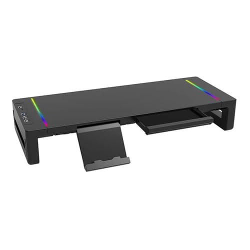 Support de moniteur ordinateur RVB pliable solution contre le bureau encombré - 2
