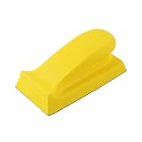➡Mango de diseño ergonómico: el mango de forma ergonómica puede controlar mejor el bloque de lijado y guiarlo fácilmente en la superficie o incluso en la cabeza. Junto con el diseño antideslizante, es muy adecuado para el lijado a largo plazo.