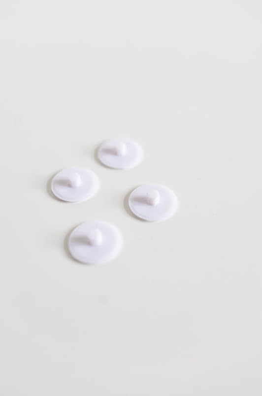 Möbel Abdeckkappen für IKEA Billy & KLEPPSTAD – 3D gedruckte Schrauben- und Lochabdeckungen – Set für Regale & Schränke (Weiß, KLEPPSTAD Schrauben 25 Stück)