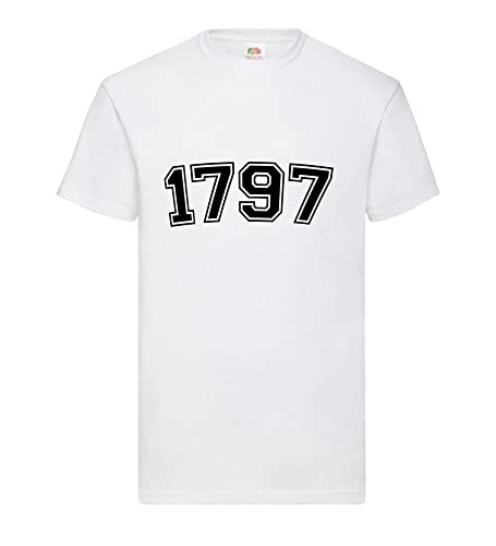 T-shirt pour homme 1797 blanc XXXL idéal pour un look casual au quotidien