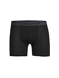 Icebreaker Boxershorts für Herren, Merino, Anatomica Boxer, Herren, Anatomica Boxers, schwarz, X-Large