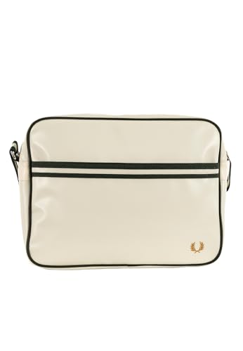 Sacoche Fred Perry V11 Ecru les Finitions Rétro Chic du Style Classic