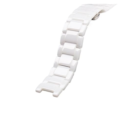 Bracelet montre céramique compatible GC avec boucle papillon et vis
