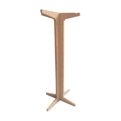 Tachiuwa Chime Stand Wind Chime Wood Stand Easy to Assemble Wooden Chime Holder Gong Stand for Desktop, Yoga, Bedroom, Meditation, Style A
