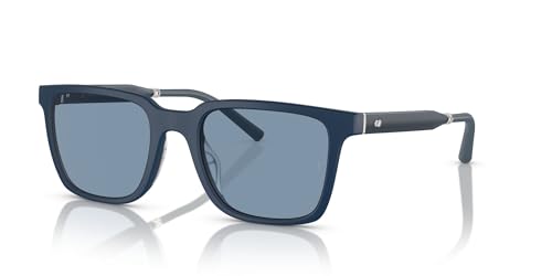 Oliver Peoples 0OV5553SU Mr. Federer 700380 Semi-Matte Blue Ash/Marine Rectangular Men's Sunglasses, 52/20/145