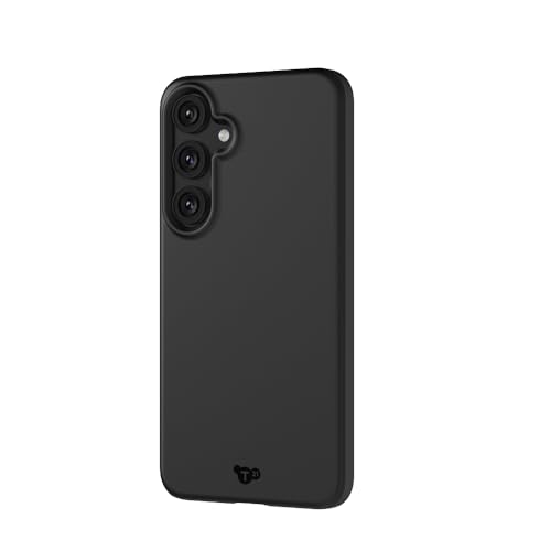 tech21 Evo Lite Coque pour Samsung Galaxy S24+, Noir, Étui de téléphone de Base, Protéger des Chutes: 3m