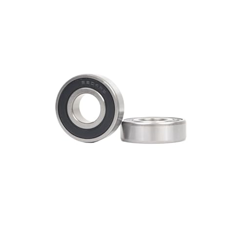Rodamientos 6204-2RS de bolas ranura profunda acero cromado sellado para motores y herramientas