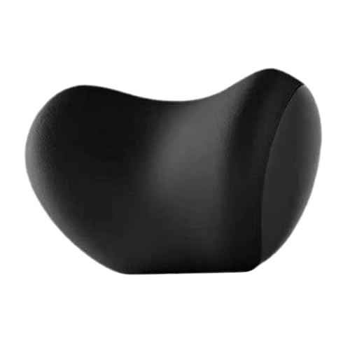 MagiDeal Car Neck Pillow with Adjustable Strap Head Rest Cushion Memory Foam for Driving Seat, Sofa, Bed, Room, Black
