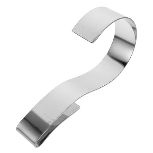 VALICLUD Belt Display Stand Metal Belt Holder for Retail Home Use Elegant Finish Organizer Rack for Easy Browsing Selection of Accessories