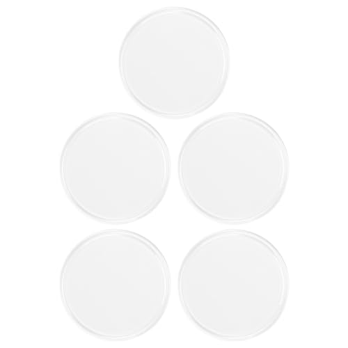 PATKAW 5 Piezas Frente Redonda Pegatinas Suministros De Extensión De Pestañas Pegamento De Pestañas Rizador De Pestañas Cepillo De Pestañas Herramientas De Pestañas Gel De Sílice