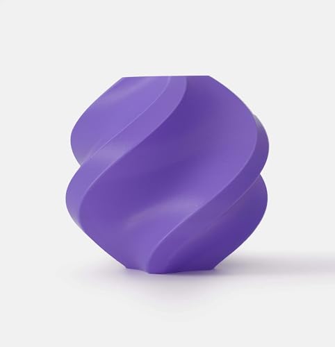 Image of Bambu Lab PLA Basic Purple 3D Printer Filament Diameter: 1.75mm + /- 0.03mm, Smooth Surface Finish, Biodegradable (with Spool)