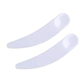 G2PLUS100 PCS Cosmetic Spoon Spatula, Disposable Makeup Scoop, Facial Brush Spoon, 2.3'' Plastic Spoon Stick