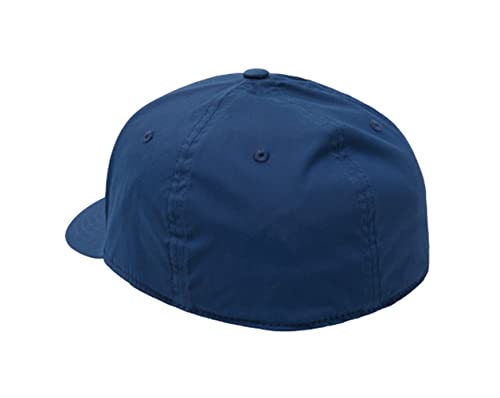 Image of RVCA Men's Flex Fit Hats - Seasons Flexfit (Slate, Large /X-Large)