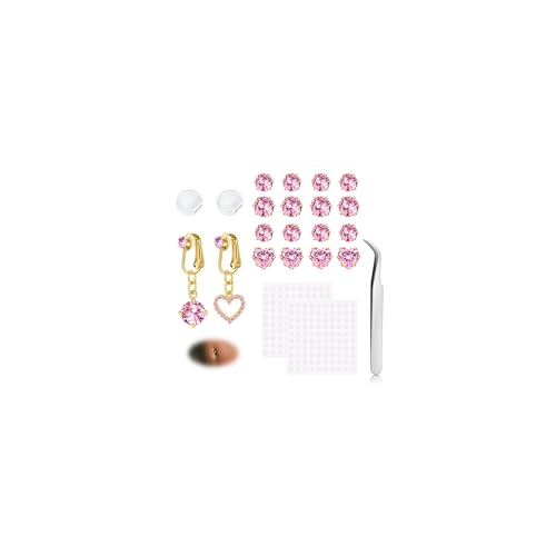 MODRSA Finto Ombelico Piercing Anello Piercing Ombelico: Fai da Te
