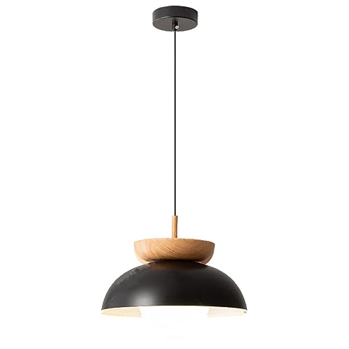 Plafonnier réglable en bois pour illuminer vos dîners et moments en cuisine