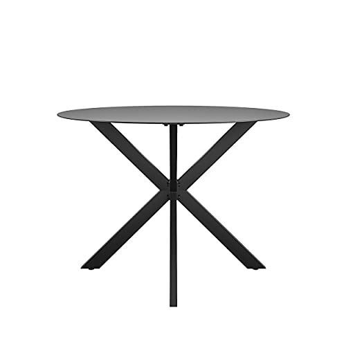 CosmoLiving-by-Cosmopolitan-88289BGYE-Circi-Collection-Dining-Table-with-Glass-Top-Charcoal CosmoLiving by Cosmopolitan 88289BGYE Circi Collection Dining Table with Glass Top Charcoal