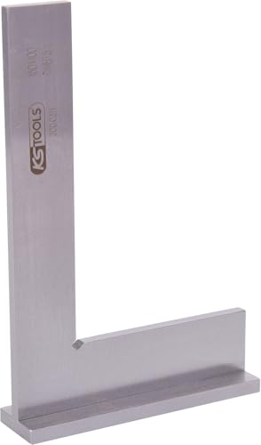 KS Tools 300.0211 - Escuadra de taller con tacón (tamaño: 150 mm)
