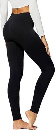 Warm Winter Leggings Fleece Lined Thermal Leggings Black-picture-32