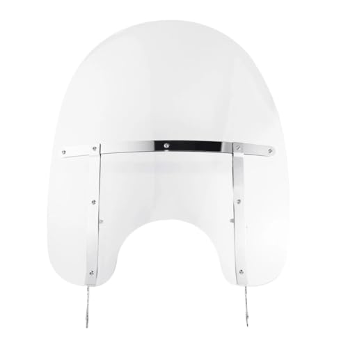 Pare-brise moto pour Heritage Softail Slim Deluxe Fat FLST 2000-2017 support chrome