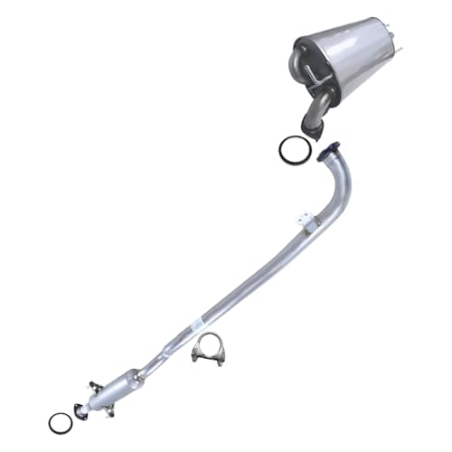 Northeastern Exhaust | Stainless Steel Resonator & Muffler Exhaust System Kit Compatible for Toyota Camry 2002-2006 | Lexus ES300 2002-2003 3.0L | Free Gaskets and Clamp Included
