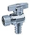 Pack of 10pcs of 1/4 Turn Angle Stop Valve 3/8" OD X 1/2" PEX Brass (129-06S) - Lead Free