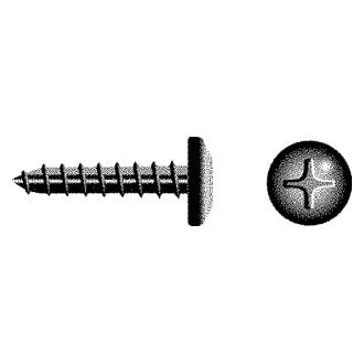 Tornillo SEACHOICE #14X1 3/4 Phillips Pan Acero Inoxidable