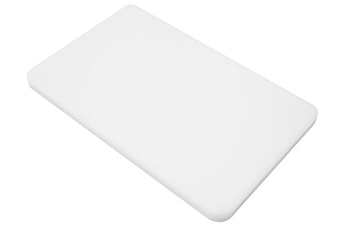Small Plastic Bar Cutting Board For Restaurants, 10 X 6 Inch, White #TOP2