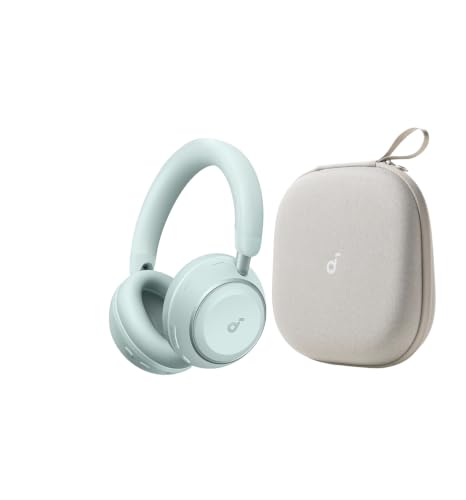 Image of Soundcore Space 2 by Anker, Active Noise Cancelling Headphones with Protective Case, Comfortable Fit, 50H Playtime, LDAC Hi-Res Wireless Audio, Dual Connection, Clear Calls, Bluetooth 6.1, Nap Mode