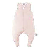 BubblePanda Rayon Made from Bamboo Toddler Sleep Sack with Feet 1.0 Tog Ultra Soft Toddler Sleeping Sack 3t-4t Sleep Bag Walker Quilted Wearable Blanket with Legs 2-Way Zipper Lightweight Extra Long
