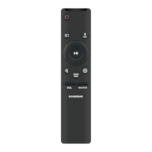 Replace Remote Control fit for Samsung Sound Bar HW-A40M HW-A450 HW-A450/ZA HW-A550/ZA HW-A650/ZA HW-A650 HW-A550 Soundbar Home Theater AH59-02767A AH59-02767C AH81-09773A AH81-09748A AH81-11678A