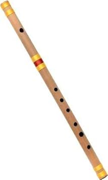 SG Musical E Scale Natural Indian Bamboo Bansuri/Flute Bamboo Bansuri/Flute (43 cm) - TD